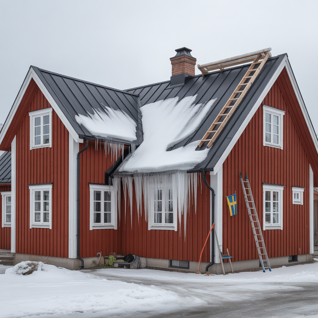 isbildning vid takfoten felsokning och atgarder